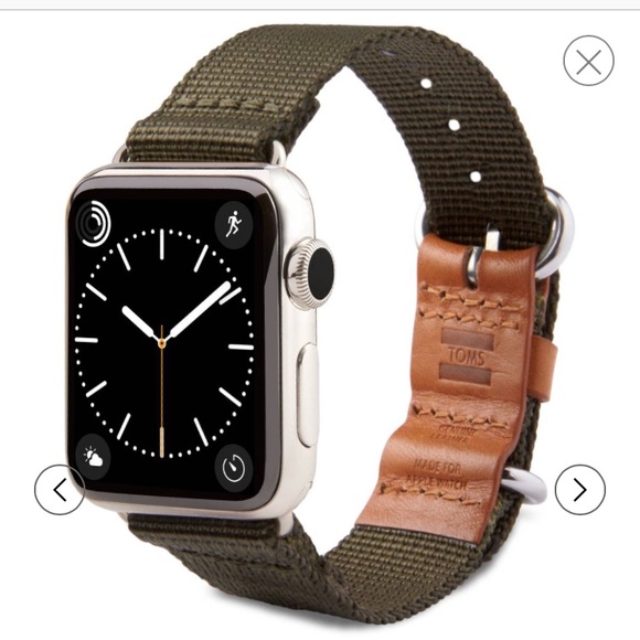 olive green apple watch band 38mm